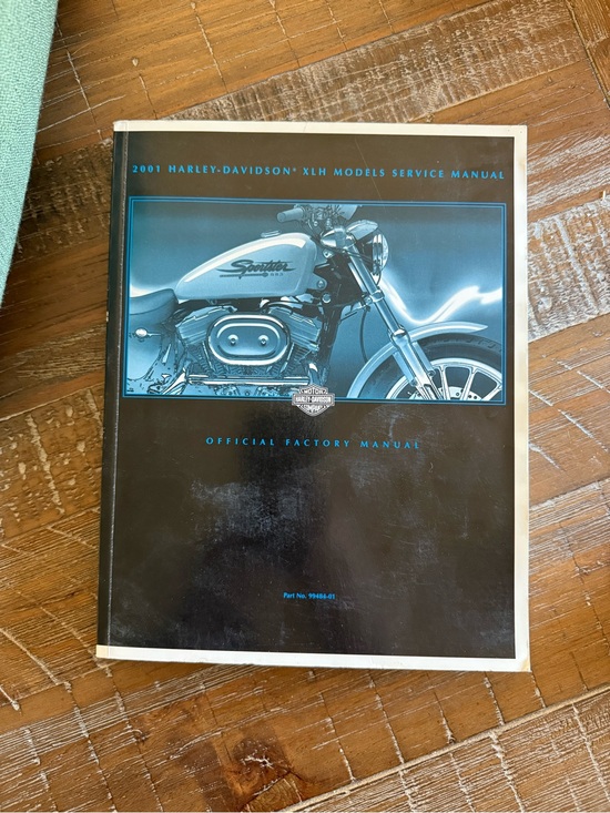 Harley-Davidson Other - 2001 Harley-Davidson XLH Models Service Manual Part No 99484-01